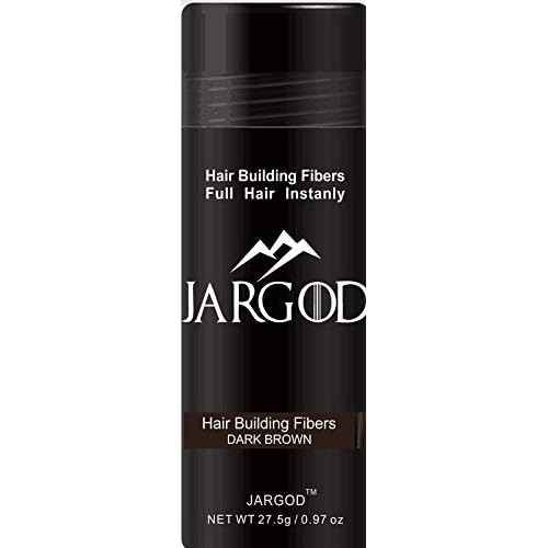 Hair Fibers for Instant Volume and Thicker Fuller Hair Hair Building Fiber for thinning Hair & Bald Spots Conceals Hair Loss in Seconds - Hair Powder for Women & Men (Dark Brown)