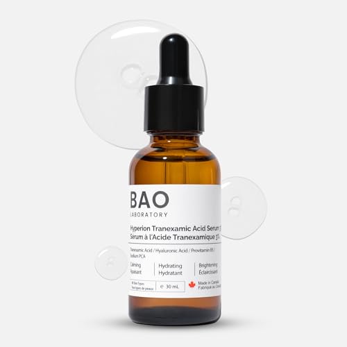 3% Tranexamic Acid Serum with Provitamin B5/Hyaluronic Acid ? Soothing Hydrating & Radiant Skin Formula - 30ml