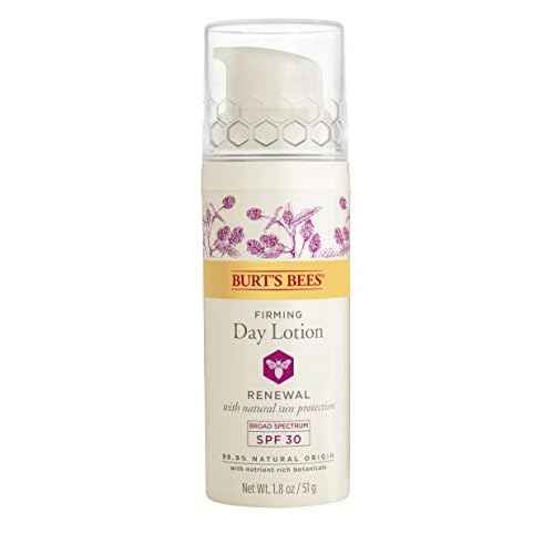 Burt's Bees Renewal Day Lotion SPF 30, Firming Face Lotion, 1.8 Ounces