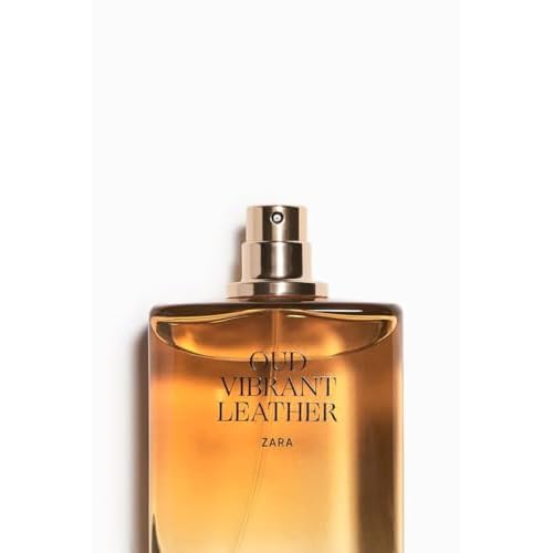 Zara Oud Vibrant Leather Cologne for Men EDP Eau De Parfum 100 ML (3.4 FL OZ)