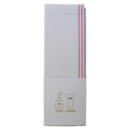 Jean Paul Gaultier Scandal 2-Piece Set for Women, (1.7 Oz Eau De Parfum Spray + 2.5 Oz Perfumed Body Lotion)