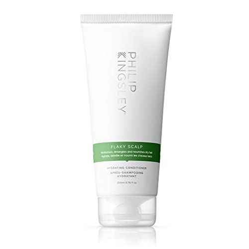 PHILIP KINGSLEY Conditioner for Flaky Scalp, 6.76 fl oz - Hydrating, Nourishing, Moisturizing, Detangles, Moisturizes Dry Hair, Suitable for Oily and Dry Scalps, Paraben Free, Vegan