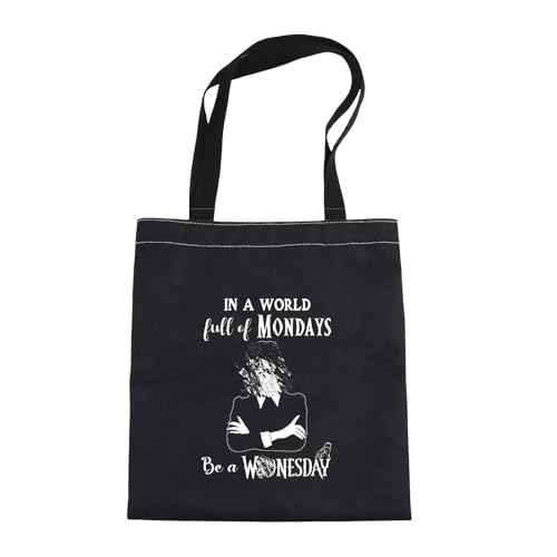 TV Show Merch Zipper Pouch Horror Movie Lover Gift TV Show Fans Gift TV Show Inspired Makeup Bag TV Show Fans Gift (Wed tote)