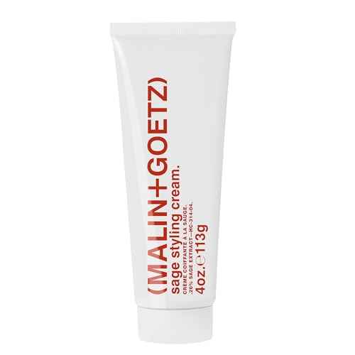 MALIN+GOETZ Sage Styling Cream Flexible Hold Styling Cream for All Hair Types Adds Shine, Definition + Volume Tames Frizz + Flyways Nourishing Formula Cruelty-Free (1 Fl Oz / 4 Fl Oz)