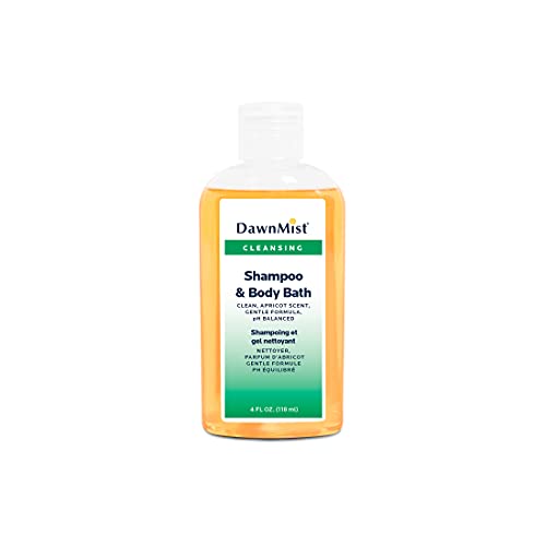 Dukal-MS3367 Dawn Mist Shampoo & Body Bath with Dispensing Cap, 4 oz. Bottle (Pack of 96)