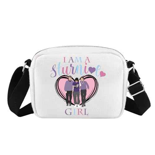 G2TUP S Inspired Gift I Am A S G-irl crossbody Bag S Fans Cosmetic Bag