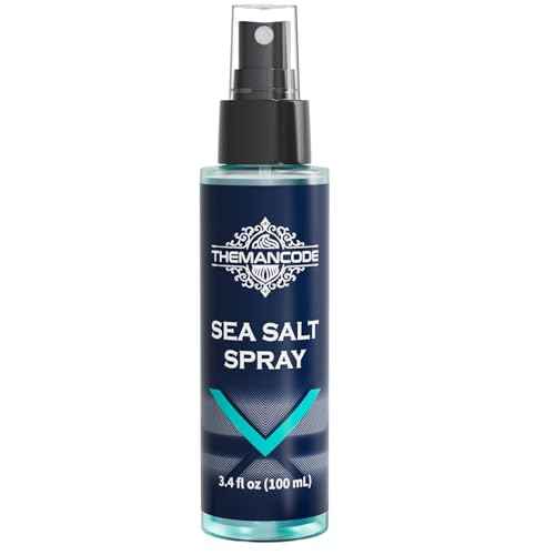 Sea Salt Spray for Men, Travel Essentials, Beach Vacation Essentials, Travel Size Beachy Hair Texturizing Hairspray, Surf Spray Adds Instant Volume, Men Gift Ideas, 3.4 Oz