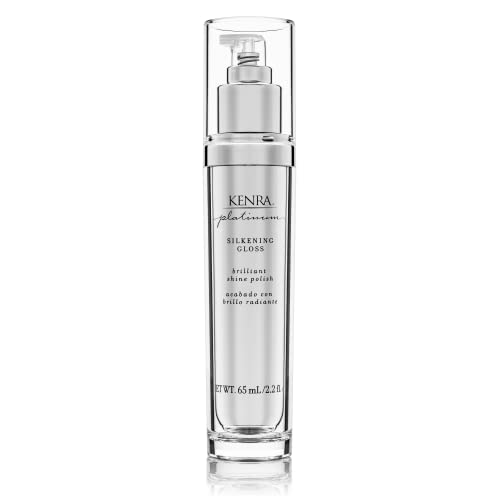 Platinum Silkening Gloss | Brilliant Shine Polish | Tames Frizz & Smooths Flyaways | Lightweight Formula | Protects Against Humidity | Smooths Dry Ends | Medium To Coarse Hair
