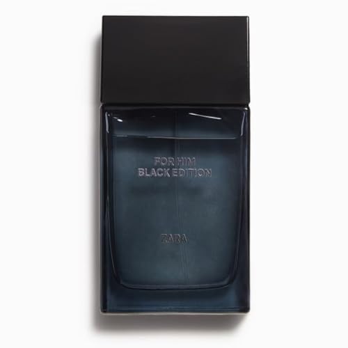 Zara For Him Black Edition Cologne for Men EDT Eau De Toilette 100 ML (3.4 FL OZ)