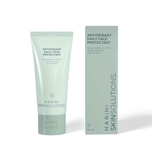 Antioxidant Daily Face Protectant - Broad-Spectrum SPF 33 Sunscreen - Water Resistant (80 Minutes) - Cruelty Free - Made in the USA - 2 oz