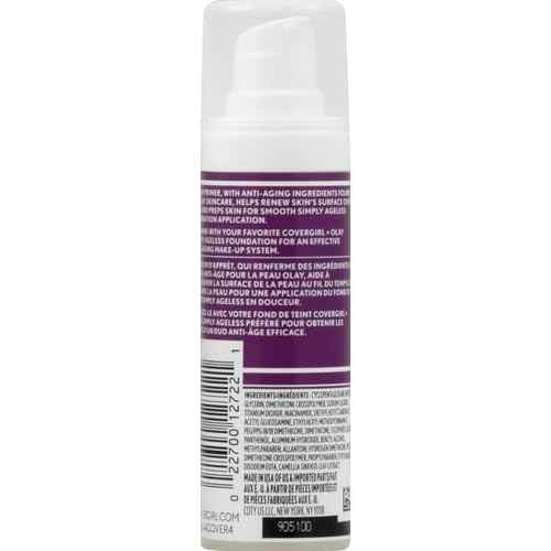 COVERGIRL Simply Ageless Makeup Primer, 1 Fl Oz, Pack of 1