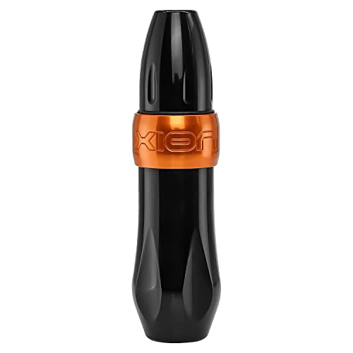 FK Irons - Spektra Xion Rotary Tattoo Machine - Tangerine - Comfortable & Ergonomic Pen Style With Interchangeable Strokes