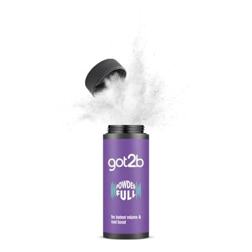 Got2B Schwarzkopf Powder'ful Unisex Root Hair Styling Powder, For Instant Volume and Root Boost, Vegan, 10g