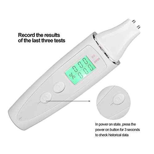 Testador de Pele, Smart Display porttil, aparncia simples, caneta Digital de deteco de Pele para Mulheres