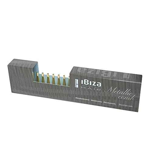 Ibiza Hair Detangling Comb | Large Wide Tooth Detangler Comb | Ideal for Straight or Curly Hair | Wet or Dry | Professional-Grade Styling Comb for Men and Women