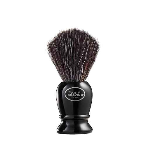 The Art of Shaving Original Shaving Brush - Pure Black ? Features Premium Synthetic Fibers For a Rich, Foamy, Lather
