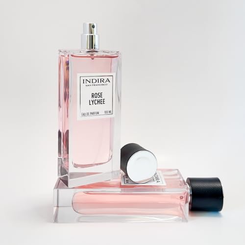 INDIRA Rose Lychee - Eau De Parfum - Floral - Women - 100 ML / 3.4 FL OZ - Spray