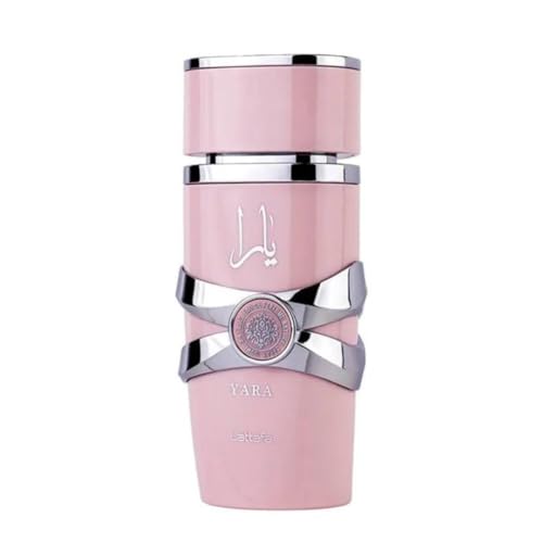 Lattafa Yara for Women Eau de Parfum Spray, 3.4 Ounce (Pack of 3)