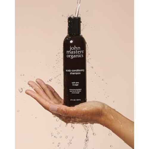 John Masters Organics Scalp Conditioning Shampoo 16 oz |70%+ Organic Ingredients |Anti-Dandruff | Dry Scalp