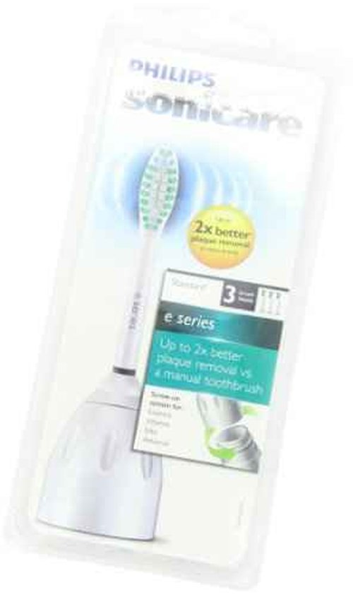 Philips Sonicare Genuine E-Series Replacement Toothbrush Heads, 3 Brush Heads, White, HX7023/64