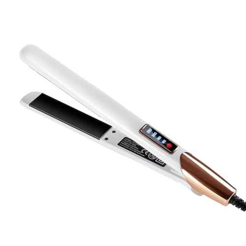 Shine Therapy 1" Hair Straightener. Ceramic Flat Iron with Argan Oil & Keratin. Reduces frizz, Makes Hair shinier & Smoother. an Outstanding Styling Tool.