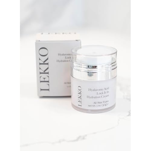 LEKKO Aesthetics Hyaluronic Acid Lock It In Hydration Cream (1.0 Fl Oz)