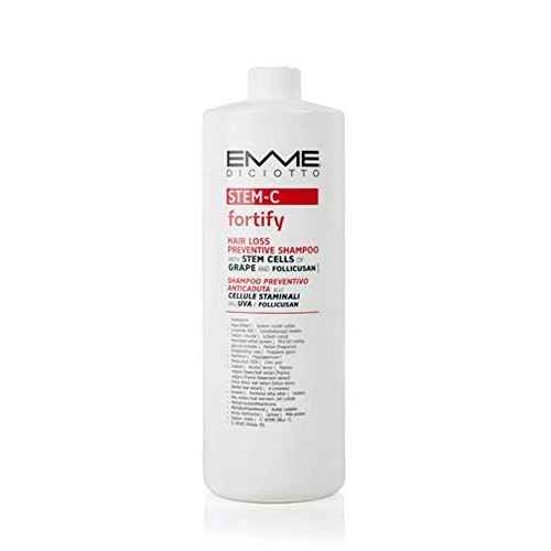 Emmediciotto STEAM-C Fortify Hair Loss Preventive Shampoo 33.81 oz | 1000ml Dermo-cosmetic preventive shampoo adjuvant of anti hair loss treatment