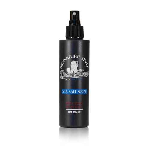 Dapper Dan Signature Style Sea Salt Spray, Texturizing Salt Spray for Men, for Volume and Hold, Natural Matte Finish, Bergamot and Leather Fragrance, 6.76 fl oz
