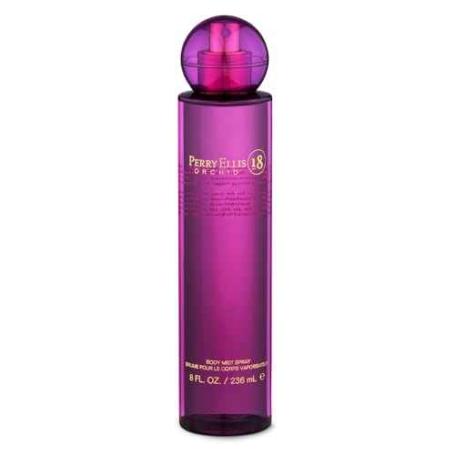 Perry Ellis 18 Orchid Body Spray for Women - Floral & Vanilla Body Mist, Perfumes for Women, Long Lasting Fragrance, EDT, Eau De Parfum with Fresh Scent - 8 fl oz (200 mL)