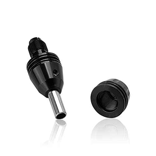 ATOMUS 24mm Tattoo Grip Handle - Aluminum Screw Lock Tattoo Needle Grip 2mm Thread - Non Slip Tattoo Machine Grip for Artists