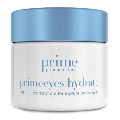 PRIME PROMETICS PrimeEyes Hydrate Under Eye Cream for Mature Women ? Hydrating Eye Cream for Dark Circles and Wrinkle Repair ? Soft, Glowing & Healthy Under Eyes