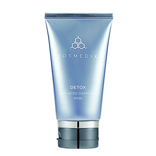 COSMEDIX Exfoliating Face Mask - Deep Cleansing & Detoxifying Facial Mask for Daily Impurities, Oil, Dirt, Dead Skin & Residue - Gentle for Sensitive Skin with Activated Charcoal & Kaolin Clay