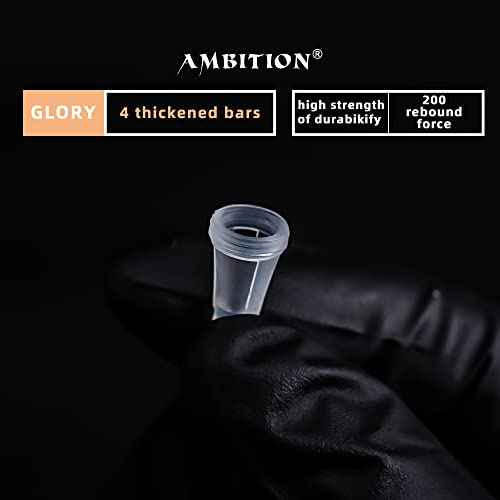 Ambition Glory Tattoo Cartridges #12 Standard 23RM Needles Disposable 20pcs 0.35mm 23 Curved Magnum for Rotary Tattoo Machine Supply