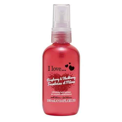 I Love Coconut and Cream Refreshing Body Spritzer - Body Mist Fragrance - Long Lasting Body Spray with Tropical Coconut and Cream Scent - 3.4 oz