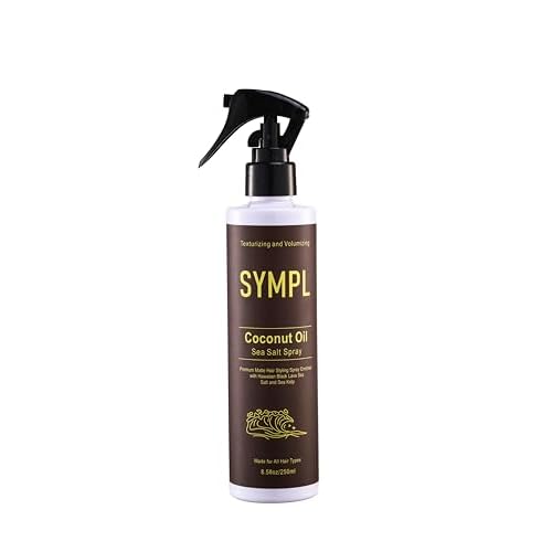 SYMPL Sea Salt Spray Coconut Oil Beach Wave Sea Salt Mist Spray - Light Mist Gives Hair Soft Beachy Waves Without Stiffness | Creates Volume | Long Lasting finish