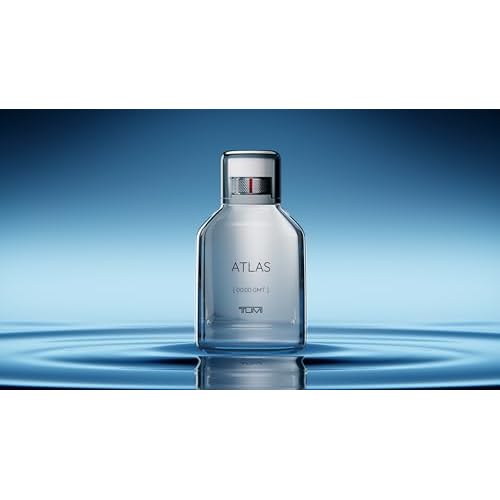 TUMI ATLAS [00:00 GMT] - Bold & Sophisticated Cologne for Men with Citrus Fragrance Notes - 3.4 oz & 1.0 oz Eau de Parfum