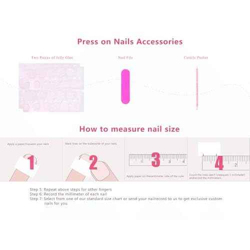 LOVFUL Press on Nails Precious | Handmade with Full Covered Crystals | Reusable Fake Nails | Almond Short 0.8 in | H175-M