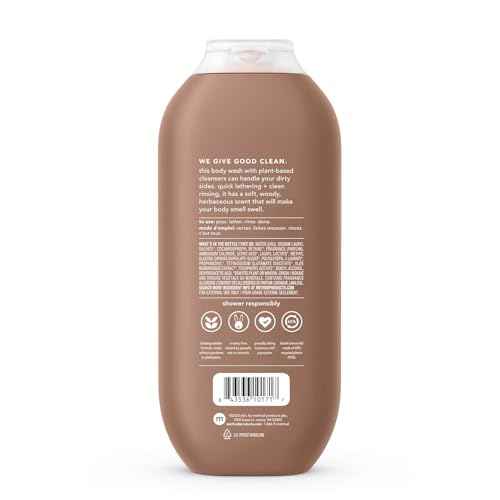 Method Men Body Wash, Sandalwood + Vetiver, Paraben and Phthalate Free, 18 fl oz (Pack of 1)