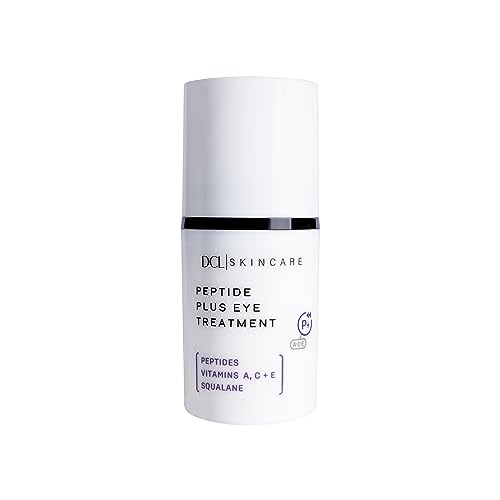 DCL Skincare Peptide Plus Eye Treatment for Wrinkles & Puffiness, 0.5 Fl oz