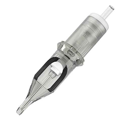EZ Tattoo Cartridge Needles - 20Pcs #12 (5RL) Standard Round Liner Medium Taper Tattoo Needles Cartridges for Rotary Tattoo Machine Pen Gun - Revolution