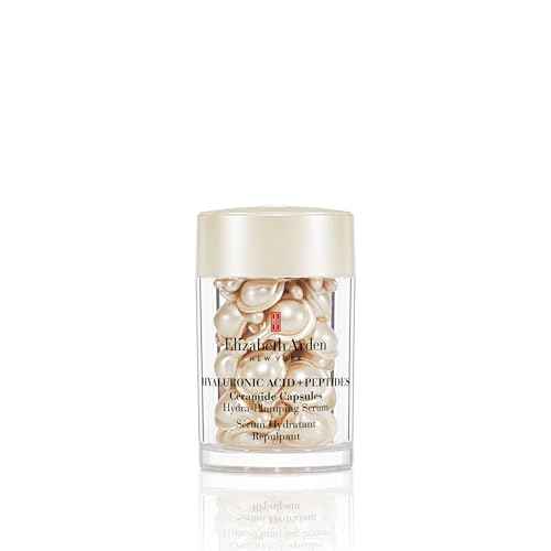 Elizabeth Arden Hyaluronic Acid + Peptides Ceramide Capsules Hydra-Plumping Serum, 30 Capsules, 0.47 fl oz