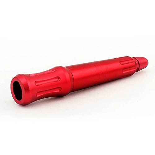Tattoo Hand Poke a Stick Tattoo Pen Tool Aluminum Beginner Diy Home Tattoo Supply (Red)