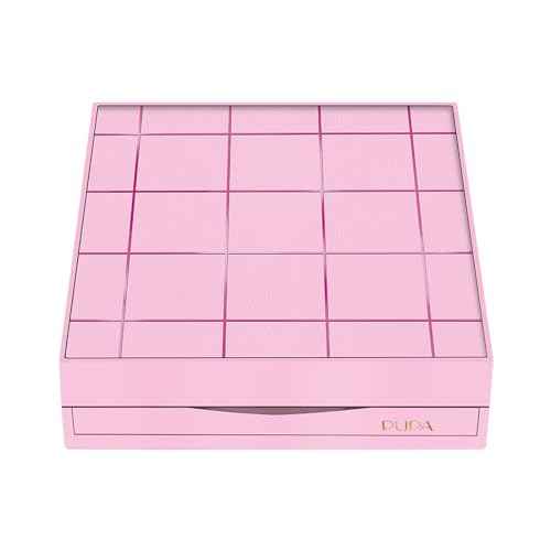 Pupa Milano Pupart M Makeup Palette, 002 Pink, 0.6 oz - Makeup Kit - Blush - Concealer - Highlighter - Eyeshadow - Lip Gloss - Lip Cream - Face Makeup