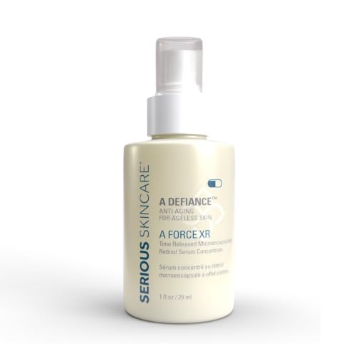 Serious Skincare A Force XR Serum Retinol Concentrate - Vitamin A - Time Released ? Lightweight Anti-Aging & Anti-Wrinkle Facial Treatment ? Green Tea Leaf Extract - 2 oz.
