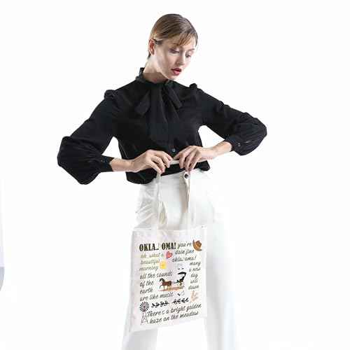 MINIGIU Musical Inspired Gift Musical Fan Gift Musical Tote Bag