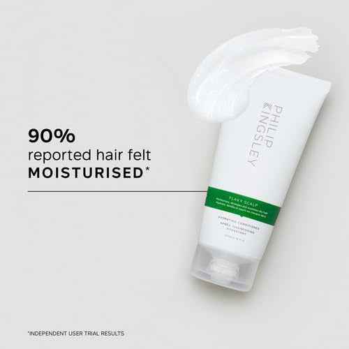 PHILIP KINGSLEY Conditioner for Flaky Scalp, 6.76 fl oz - Hydrating, Nourishing, Moisturizing, Detangles, Moisturizes Dry Hair, Suitable for Oily and Dry Scalps, Paraben Free, Vegan