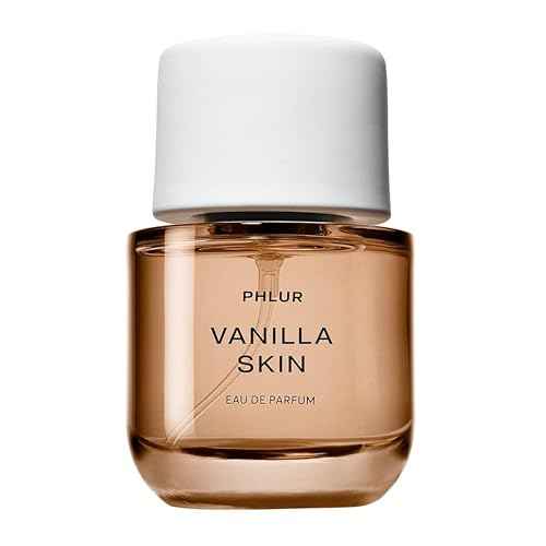 PHLUR Vanilla Skin Eau de Parfum - Full Size Perfume Spray Fragrance - Vanilla Perfume with Pink Pepper, Cashmere Wood & Sandalwood (50mL)