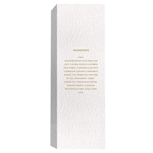 Orogold White Gold 24K Purifying Facial Toner, Face Toner with Gold, Aloe Vera and Chamomile, 100 Mililiter / 3.38 Fl.Oz.