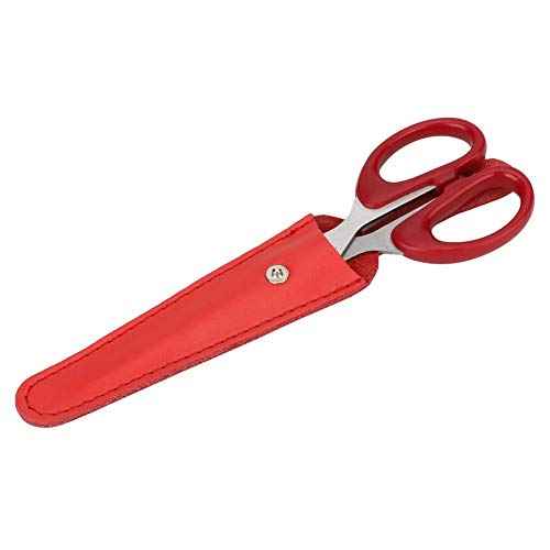 Professional Salon Hair Scissor Holster, PU Leather Scissors Safety Sheath, Portable Storage Holder for Hairdressers Tools