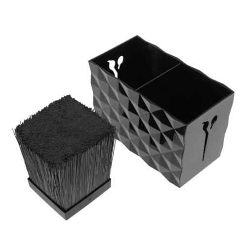 Professional Large Capacity Acylic Salon Scissors Holder Box Hairdressing Combs Clips Organizer Racks